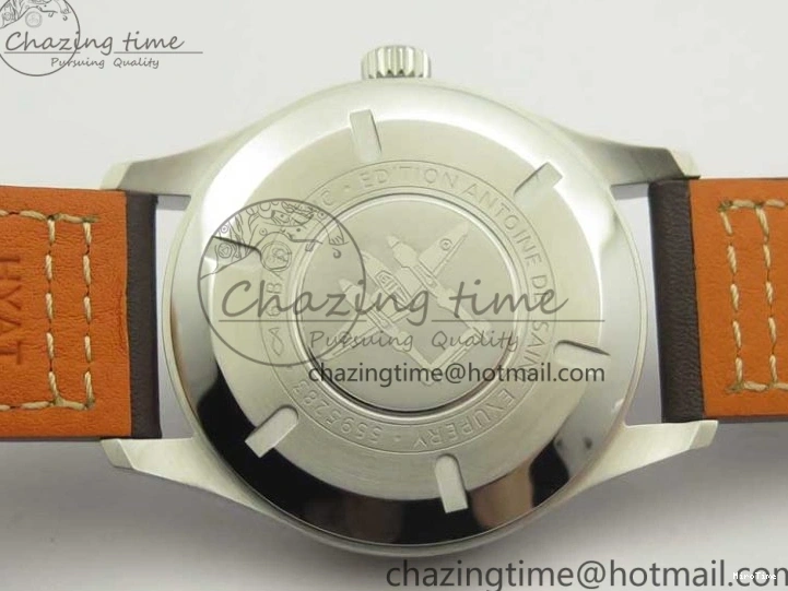 MIROTIME 0310 Practical MARK XVIII ANTOINE DE SAINT EXUPÉRY IW327003 SS MKS 1:1 Best Edition on Brown Leather MIYOTA 7193